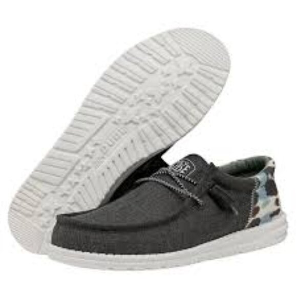 Hey Dude Men\'s Wally Funk Tie Dye Casual Shoe in Grey main image 3